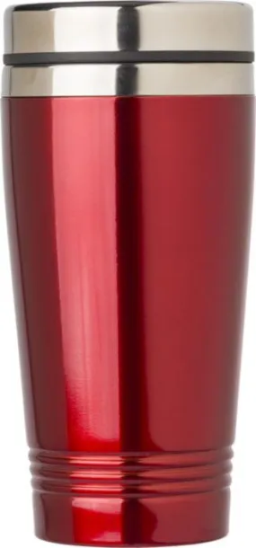  Stainless steel drinking mug (450 ml) Velma Crvena