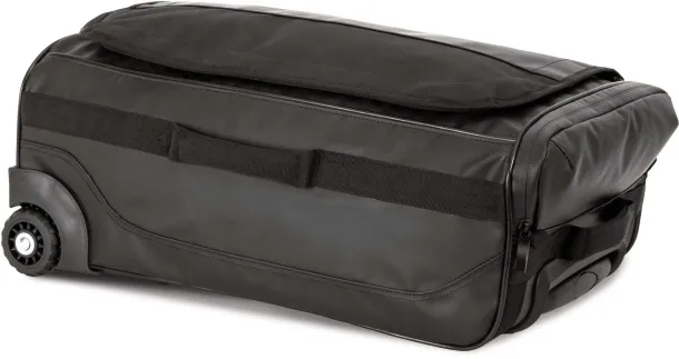  “BLACKLINE” WATERPROOF TROLLEY BAG - CABIN SIZE - Kimood Black
