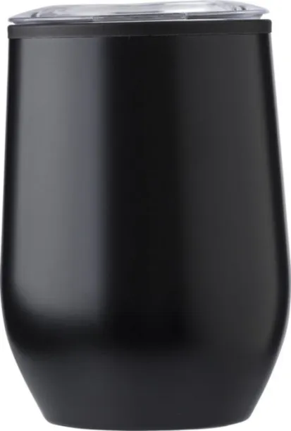 ZOE Stainless steel travel mug 300 ml Crna