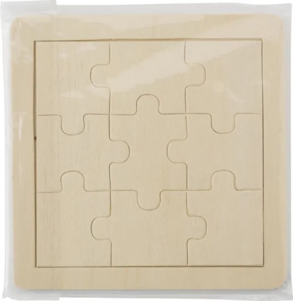 Alvaro Wooden nine piece puzzle wood