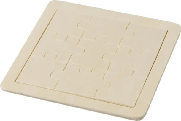 Alvaro Wooden nine piece puzzle