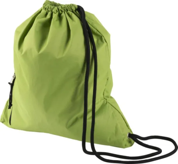 Elise Pongee (190T) drawstring backpack