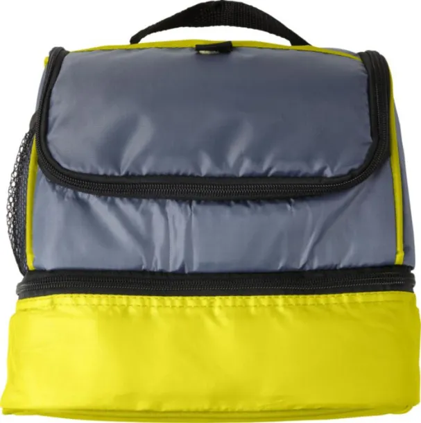  Polyester (210D) cooler bag Jackson yellow