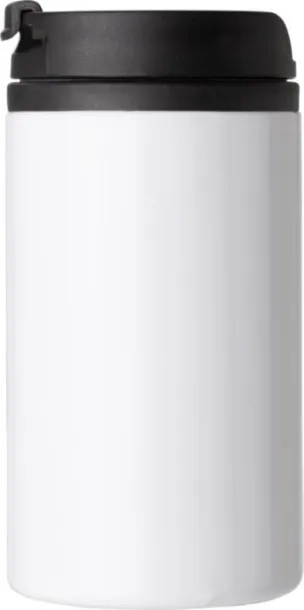  Stainless steel double walled cup Gisela Bijela