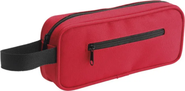 LAGO Nylon pencil case red