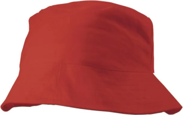 Felipe Cotton sun hat  red