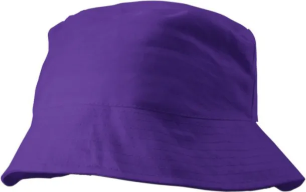 Felipe Cotton sun hat  purple