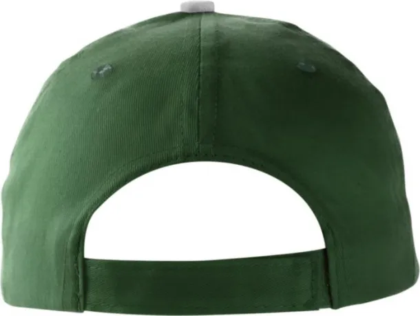 Beau pamučna kapa - 5 panela Zelena