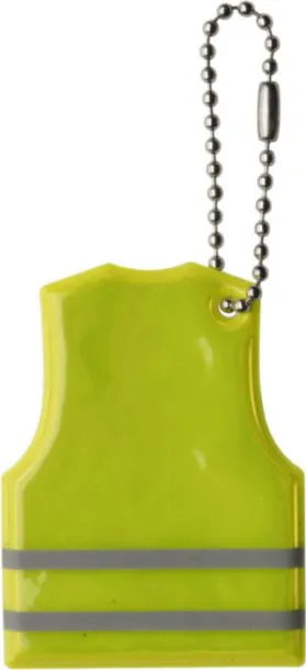 Cecily PVC key holder  Žuta