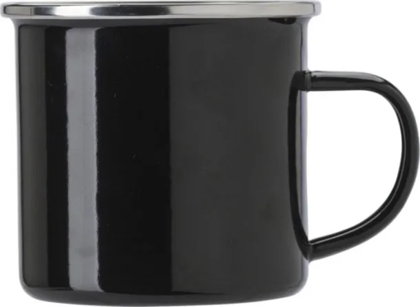  Enamel drinking mug (350 ml) Jamaal black