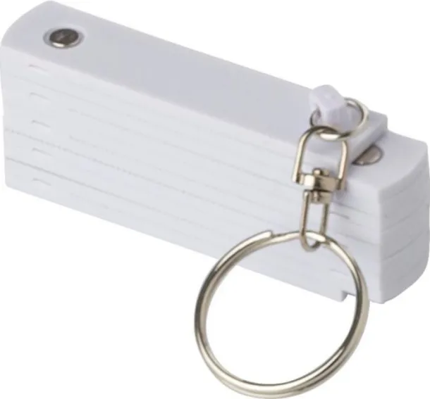 Holly Plastic foldable ruler  Bijela