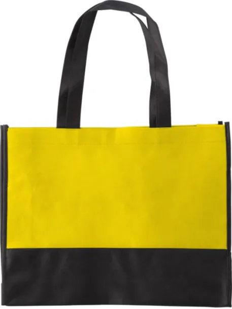  Nonwoven (80 gr/m²) shopping bag Brenda yellow