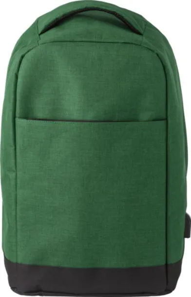 Cruz laptop ruksak od 600D poliestera, 13" dark green