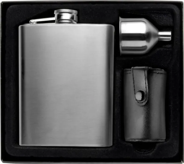  Stainless steel hip flask Brittany Vino