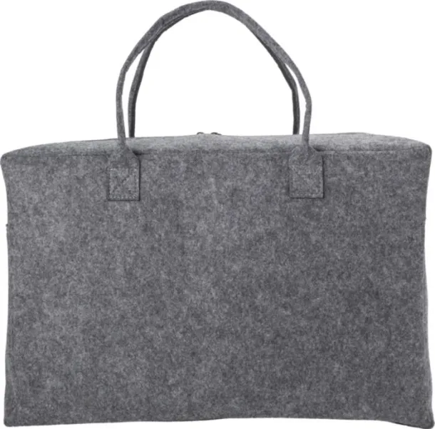 Savannah rPET felt duffle bag grey