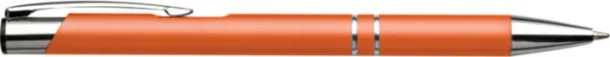 Albacete Aluminium ballpen orange