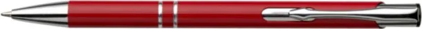 Albacete Aluminium ballpen red