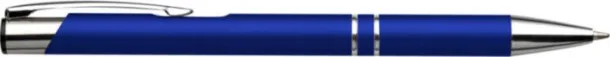 Albacete Aluminium ballpen cobalt blue