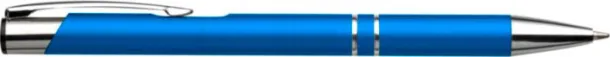 Albacete Aluminium ballpen light blue