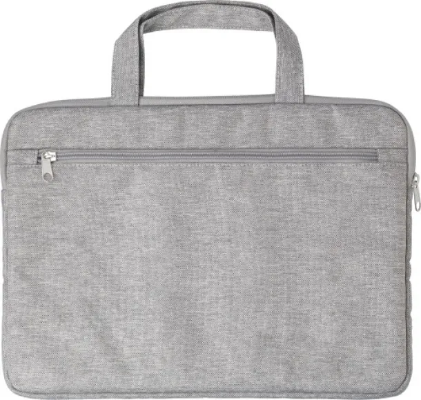 Ibrahim rPET laptop bag  grey