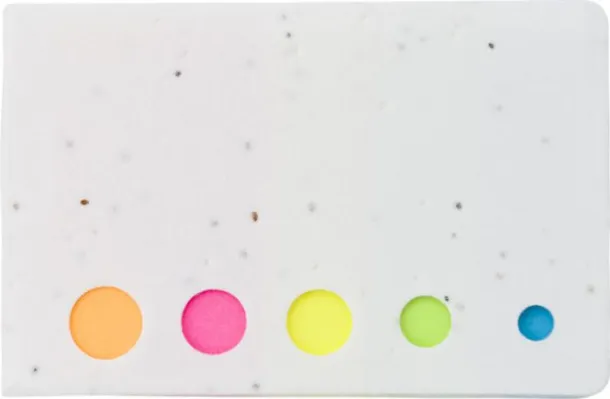 NATALJA Paper sticky notes seed paper Bijela