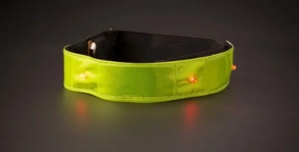 Anni Nylon (500D) and PVC reflective strap with lights 