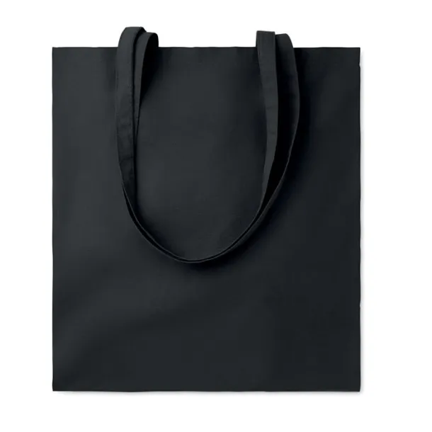 COTTONEL COLOUR + Cotton shopping bag 140gsm Black