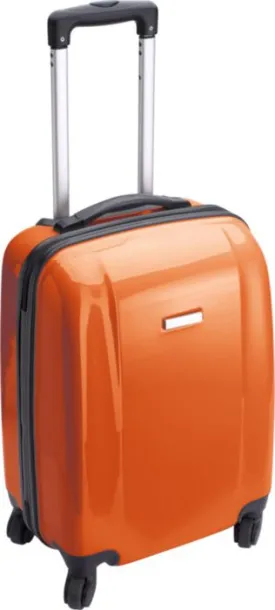 VERONA PC and ABS trolley  orange