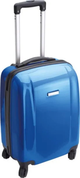 VERONA PC and ABS trolley  cobalt blue