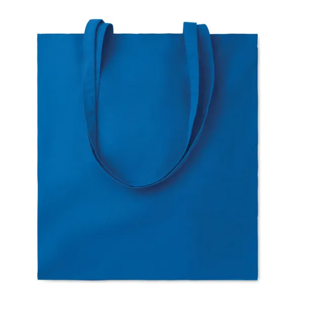 COTTONEL COLOUR + Cotton shopping bag 140gsm Royal blue