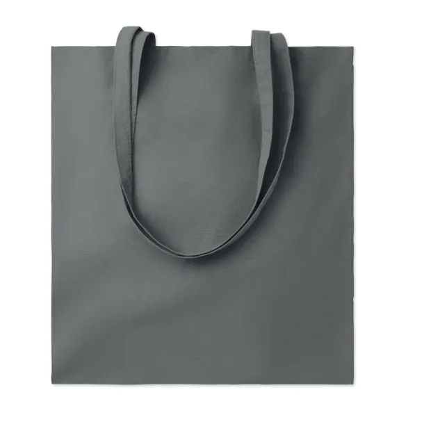 COTTONEL COLOUR + Cotton shopping bag 140gsm stone grey