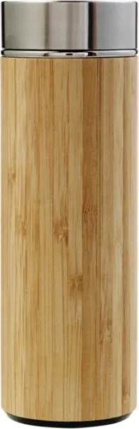  Bamboo and stainless steel double walled bottle Yara