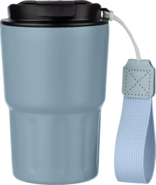  LOUISA šalica s dvostrukim stijenkama od nehrđajućeg čelika, 320 ml light blue