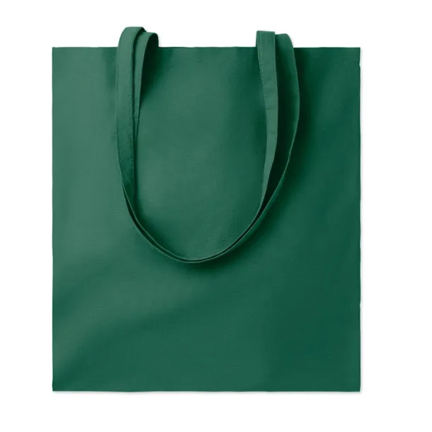 COTTONEL COLOUR + Cotton shopping bag 140gsm Dark green