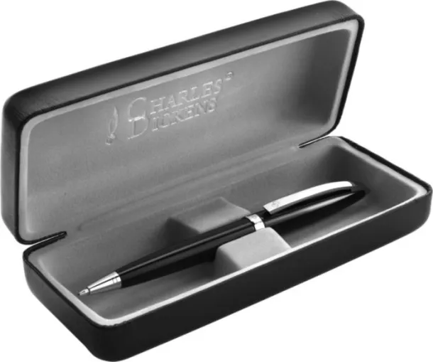  JEMMA metalna kemijska olovka - Charles Dickens Crna