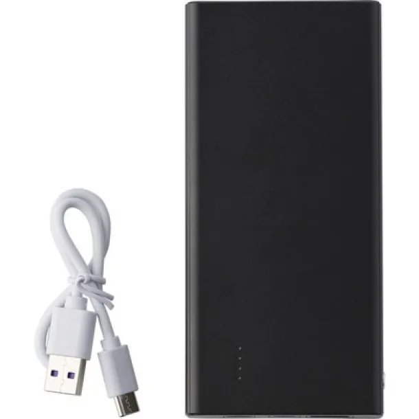  Aluminium power bank 10000 mAh black