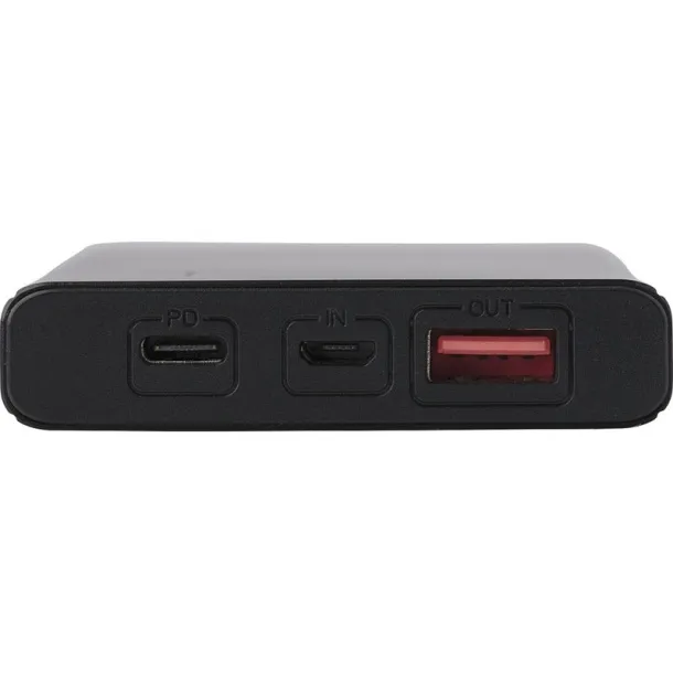  Aluminium power bank 10000 mAh black