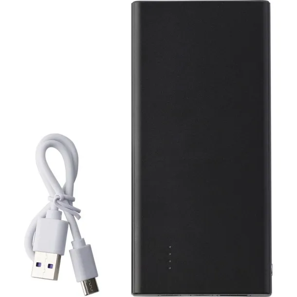  Aluminium power bank 10000 mAh black