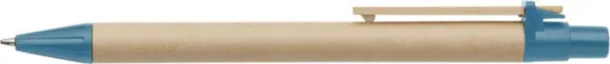  Cardboard ballpen Peter light blue