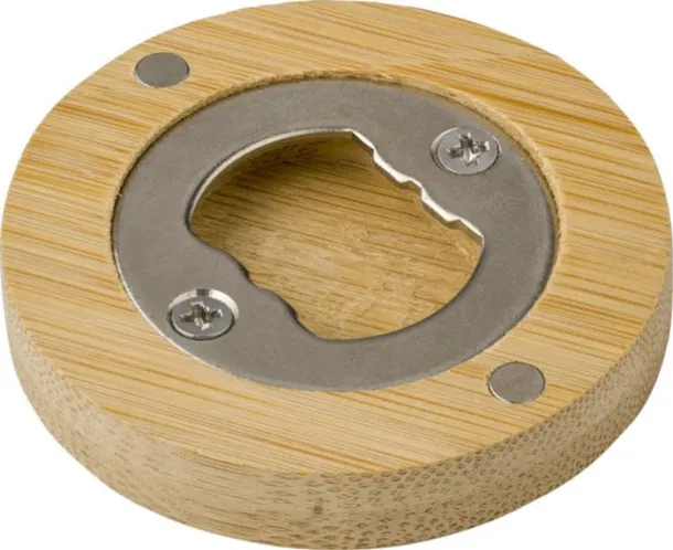 Ace Bamboo magnet with bottle opener