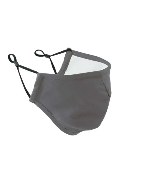  3 LAYER FACE MASK - Premier Tamno siva