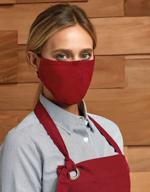  3 LAYER FACE MASK - Premier Burgundy