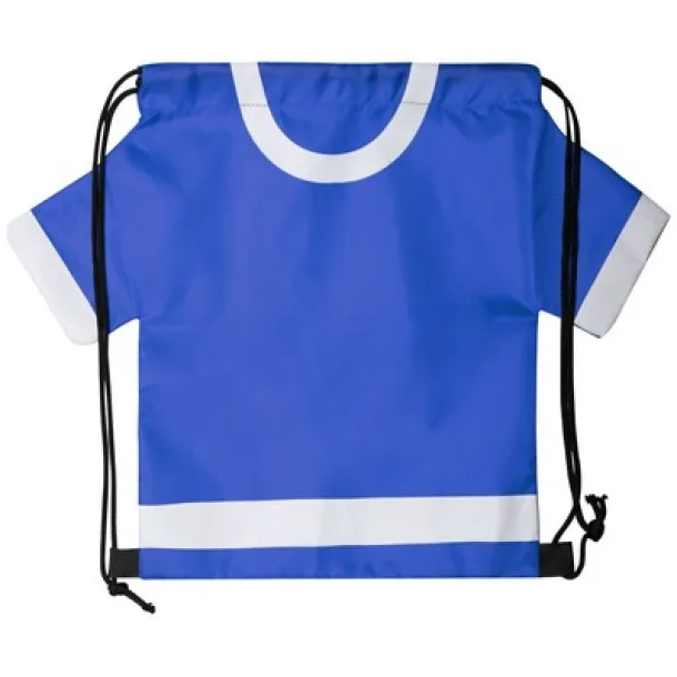  Drawstring bag "football fan T-shirt" blue