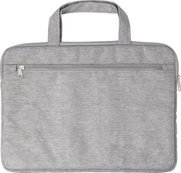 Ibrahim rPET laptop bag  grey