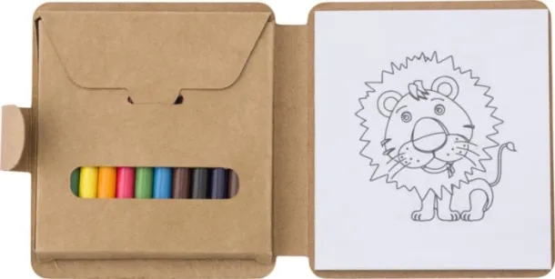 Marlon Cardboard Coloring set 