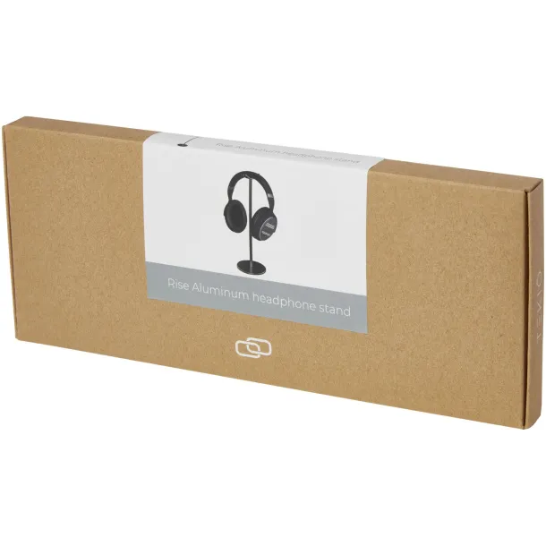 Rise aluminium headphones stand - Tekiō® Solid black