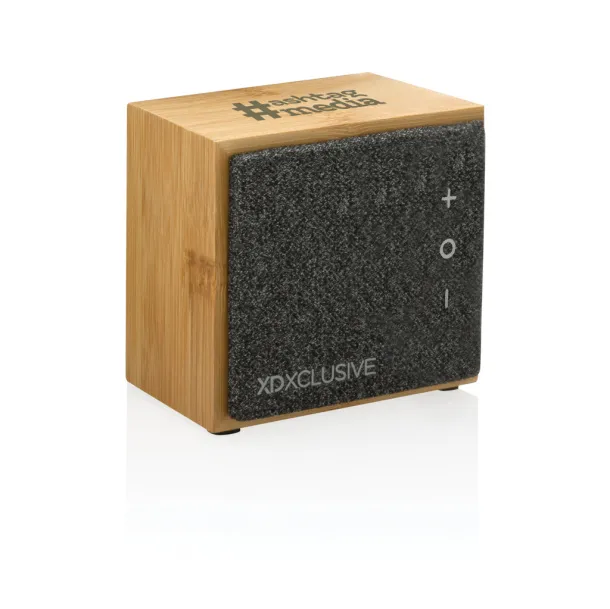  Wynn 5W FSC® bamboo wireless speaker - XD Xclusive Brown 