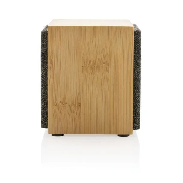  Wynn 5W FSC® bamboo wireless speaker - XD Xclusive Brown 