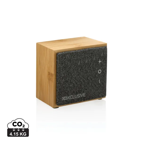  Wynn 5W FSC® bamboo wireless speaker - XD Xclusive Brown 