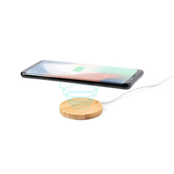  Bežični punjač 10W, stalak za mobitel Bijela